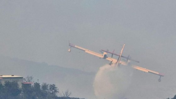 Greece wildfire outside Athens fanned by strong winds – MASHAHER