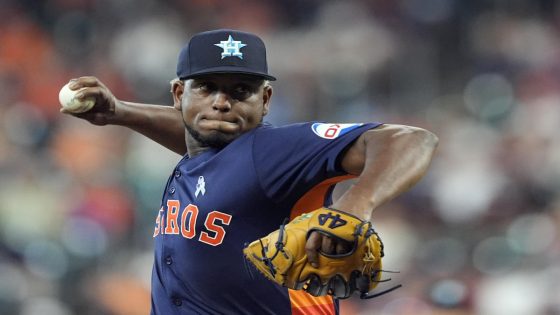 Astros pull Ronel Blanco after 7 hitless innings in his bid for historic 2nd no-hitter of the season – MASHAHER