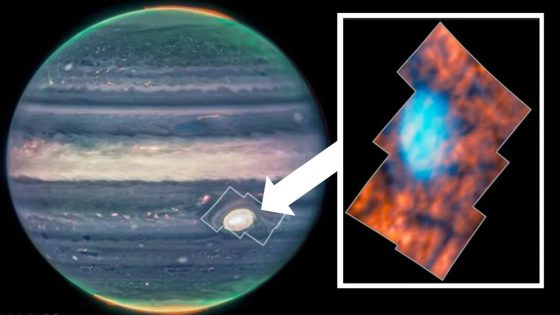 James Webb Space Telescope spies strange shapes above Jupiter’s Great Red Spot – MASHAHER