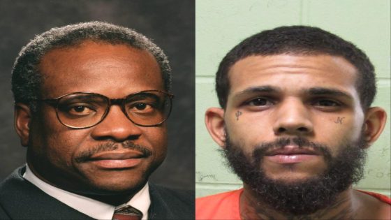 Clarence Thomas raised him ‘as a son.’ Now he’s facing 25-plus years on weapons and drug charges. – MASHAHER