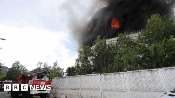 Eight killed in deadly fire at Moscow office building – MASHAHER