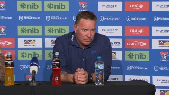 Newcastle Knights press conference, Adam O’Brien, set restarts, not happy with refereeing, rugby league news – MASHAHER