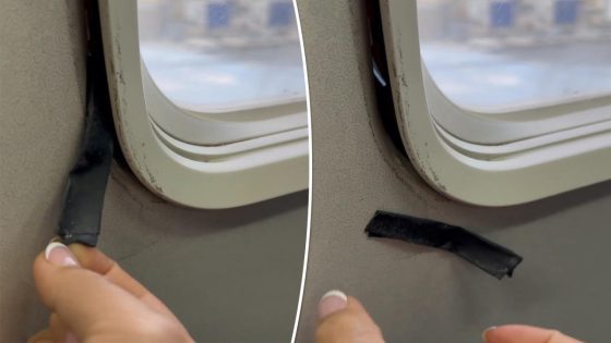 Flight attendant tells passenger that she’s ‘overreacting’ to taped airplane window – MASHAHER