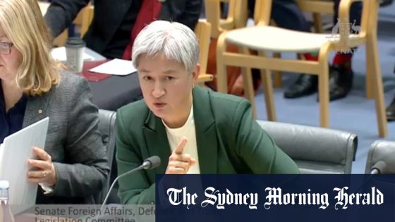 Penny Wong accuses Greens of collaborating with violent anti-Israel protesters – MASHAHER