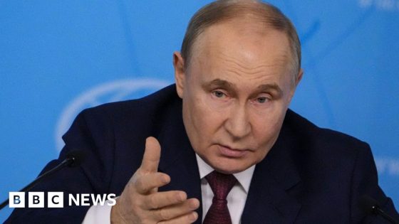 Vladimir Putin lays out terms for Ukraine ceasefire – MASHAHER