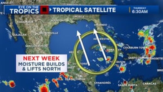 Area of disturbance to build in Gulf, increase our rain and storm chances next week – MASHAHER