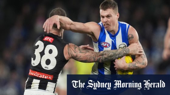 How the reiging premiers Collingwood Magpies and cellar-dwelling North Melbourne played out game of the year; Hawthorn Hawks; Marcus Bontempelli; Sydney Swans; Brownlow Medal – MASHAHER