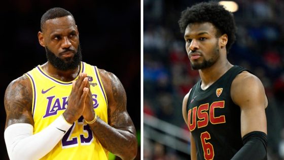 When will Bronny James get drafted?, mock draft, which teams has he worked out with?, LeBron James – MASHAHER