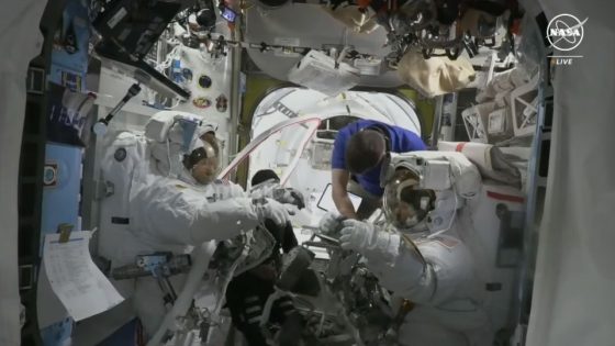 NASA waves off spacewalk after astronaut suit springs a leak – MASHAHER