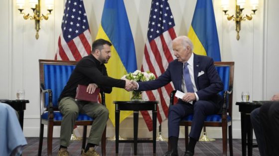 Biden apologises to Ukraine for military aid delay – MASHAHER