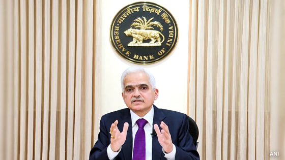 Acted On Unsecured Loans To Avert Bigger Problems: RBI Governor Shaktikanta Das – MASHAHER