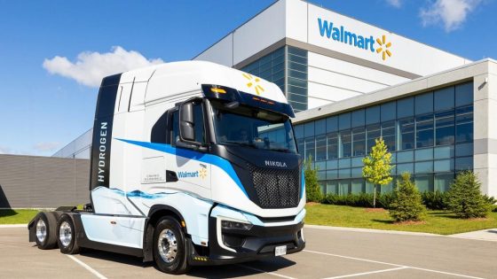 Walmart Canada rolls out hydrogen fuel cell electric semi-truck – MASHAHER