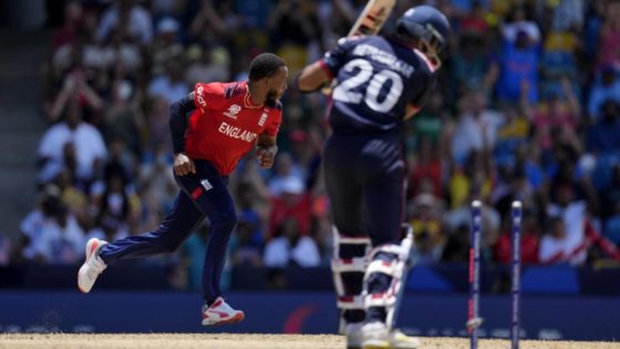 Jordan hat-trick powers England to T20 World Cup semis – MASHAHER