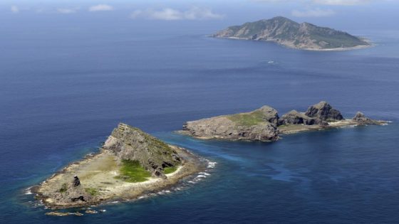 Chinese and Japanese coast guard ships in stand-off around disputed islands – MASHAHER