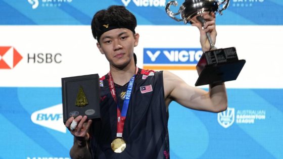 Australian Open: Malaysiaâs Lee Zii Jia crowned champion – MASHAHER