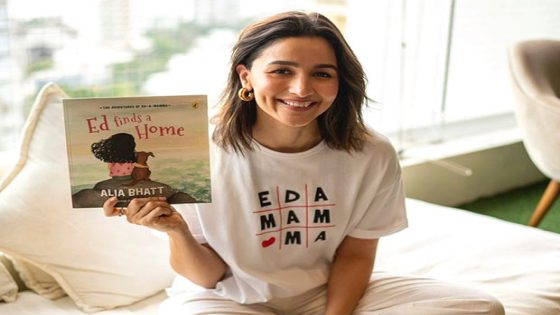 Alia Bhatt launches first children’s book Ed Finds A Home: “I had a dream to bring out…” : Bollywood News – MASHAHER