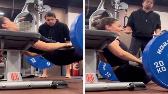 Alia Bhatt crushing leg workout with 40 kg barbell hip thrusts is pure fire, watch 40 : Bollywood News – MASHAHER