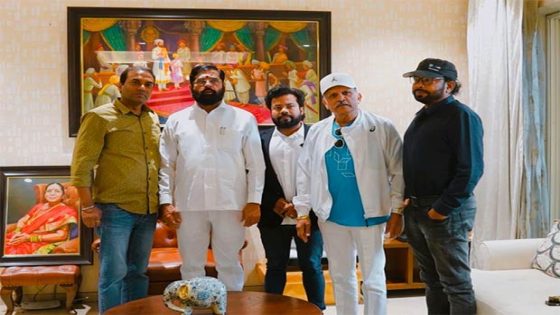 Amid bomb threats, Annu Kapoor and Hamare Baarah filmmakers meet Maharashtra CM Eknath Shinde : Bollywood News – MASHAHER