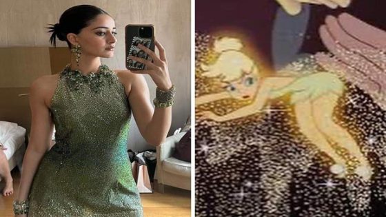 Tinkerbell kinda evening for Ananya Panday; attends SWAROVSKI India exhibition in Milan as brand ambassador : Bollywood News – MASHAHER