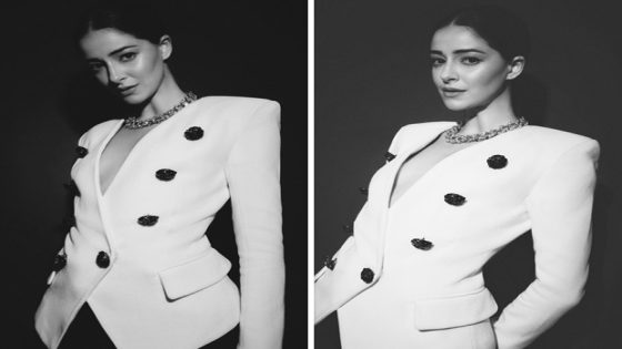 Ananya Panday’s Striking Look: A blend of elegance and modern chic : Bollywood News – MASHAHER