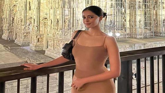 Ananya Panday flaunts the beauty of ‘Milan at Night’ in these latest pictures : Bollywood News – MASHAHER