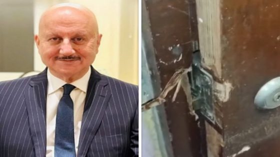 Anupam Kher reports robbery at Mumbai office; cash and film negative missing  : Bollywood News – MASHAHER