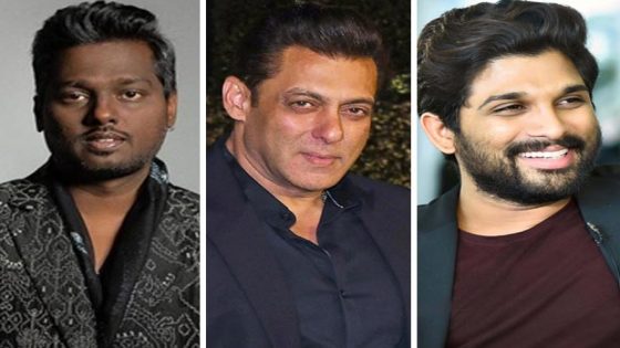 Atlee to approach Salman Khan for his next after his film with Allu Arjun falls through, reveal reports : Bollywood News – MASHAHER