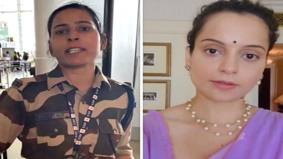 CISF Woman constable suspended after slapping incident with Kangana Ranaut : Bollywood News – MASHAHER