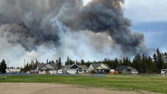 Central Oregon wildfire grows to 2,415 acres, prompting emergency declaration – MASHAHER