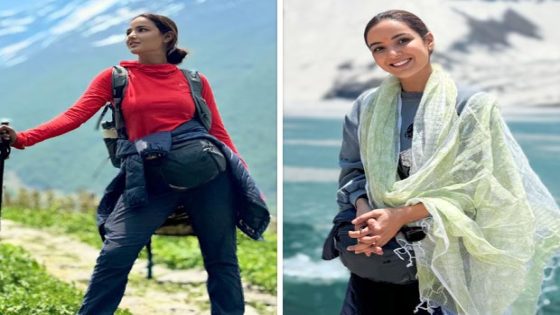 EXCLUSIVE: Jasmine Bhasin describes how trekking has inspired ‘a sense of adventure’ in her; says, “This experience has benefited me in so many ways, from physical fitness to mental clarity” : Bollywood News – MASHAHER