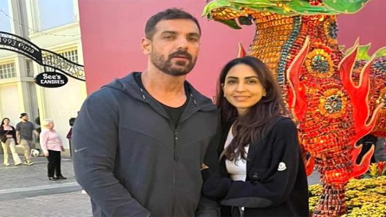 John Abraham celebrates anniversary with Priya Runchal; latter shares pictures : Bollywood News – MASHAHER