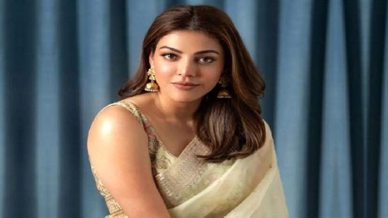 Kajal Aggarwal stuns everyone in minimal and contemporary saree : Bollywood News – MASHAHER