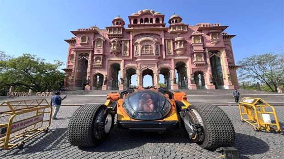 Kalki 2898 AD’s futuristic vehicle Bujji arrives in Jaipur ahead of release 2898 : Bollywood News – MASHAHER