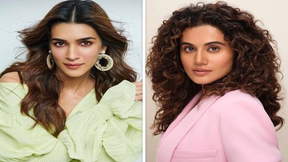 Kriti Sanon enjoys day out with Haseen Dilrubas Taapsee Pannu and Kanika Dhillon : Bollywood News – MASHAHER