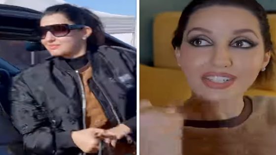 Nora Fatehi shares behind-the-scenes of her international music video shoot in Morocco, watch : Bollywood News – MASHAHER