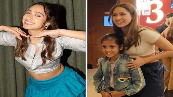 Pashmina Roshan dances with a ‘little star’ as she enjoys the love she has been receiving for Ishq Vishk Rebound : Bollywood News – MASHAHER