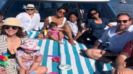 Priyanka Chopra parties with daughter Malti Marie and The Bluff team on yacht amid shoot, watch : Bollywood News – MASHAHER