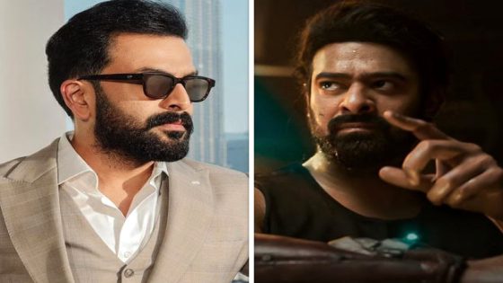 Prithviraj Sukumaran extends wishes to Prabhas ahead of Kalki 2898 AD release: “My absolute best to this new benchmark in Indian cinema” 2898 : Bollywood News – MASHAHER