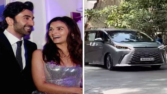 Ranbir Kapoor and Alia Bhatt add Rs. 2.5 crores worth luxurious Lexus LM to their car collection : Bollywood News – MASHAHER