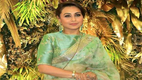 Rani Mukerji set to star in Shonali Bose’s next family drama : Bollywood News – MASHAHER