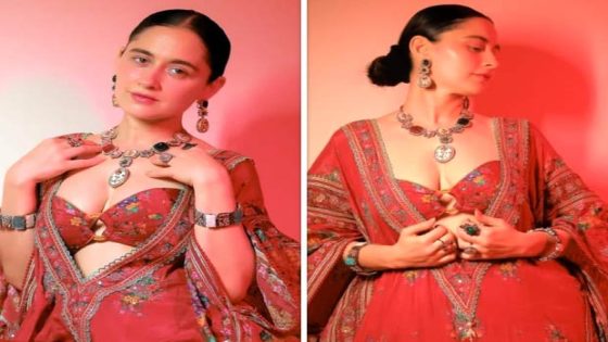 Sanjeeda Shaikh looks magnificent in Kaftan outfit paired with bralette : Bollywood News – MASHAHER