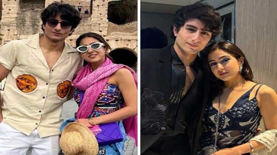 Sara Ali Khan and Ibrahim Ali Khan set sibling goals in dreamy photos from Italian vacation during Anant Ambani–Radhika Merchant’s pre-wedding cruise party, see pics : Bollywood News – MASHAHER