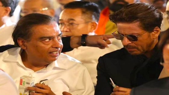 Shah Rukh Khan and Mukesh Ambani spotted sipping ORS together at PM Modi’s oath taking ceremony : Bollywood News – MASHAHER