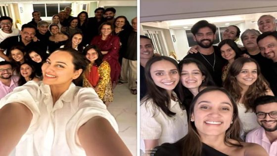 Sonakshi Sinha and Zaheer Iqbal’s families gather ahead of their wedding, see pics : Bollywood News – MASHAHER