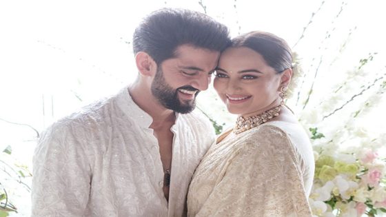 Sonakshi Sinha shares FIRST PHOTOS as she marries Zaheer Iqbal; pens heartfelt note about their seven-year anniversary : Bollywood News – MASHAHER