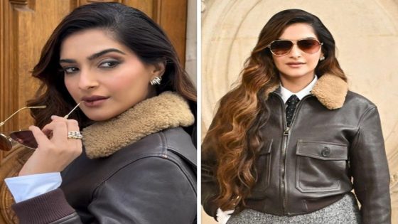 Sonam Kapoor opts for chic grey skirt with wool leather jacket for Dior Fall-Winter Haute Couture show at Paris Fashion Week 2024 2024 : Bollywood News – MASHAHER