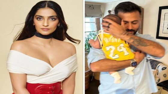 Sonam Kapoor celebrates Anand Ahuja as “Best dad” to son Vayu on Father’s Day with heartfelt message and video : Bollywood News – MASHAHER