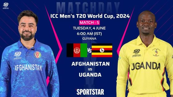 AFG vs UGA Live Score, T20 World Cup 2024: Uganda wins toss, elects to bowl first vs Afghanistan in Guyana – MASHAHER