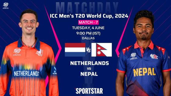 Netherlands vs Nepal Live Score, T20 World Cup 2024: Wet outfield delays toss in NED vs NEP Group D clash – MASHAHER