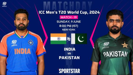 India vs Pakistan Live Score, T20 World Cup 2024: IND vs PAK predicted lineups, squads, streaming info – MASHAHER